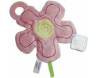 BABY TEETHER by Aurora World Plush Lil Howdy Soft Ring Toy Pink Flower 7"