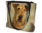 Airedale Terrier Tote Bag (Woven)